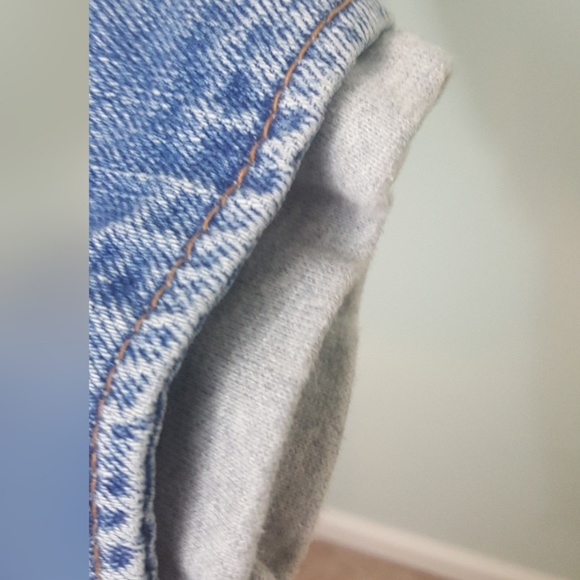 Personal identity denim jacket with inset hood - Picture 7 of 8